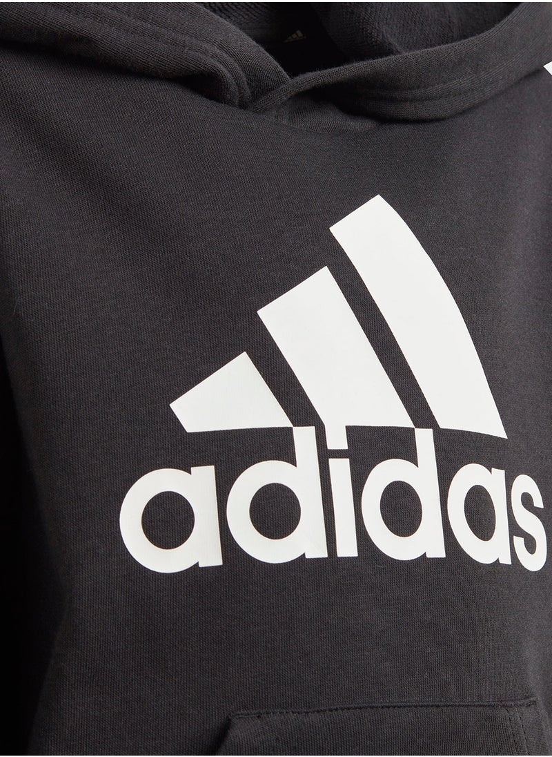 Adidas Kids Big Logo French Terry Hoodie  - Image 3