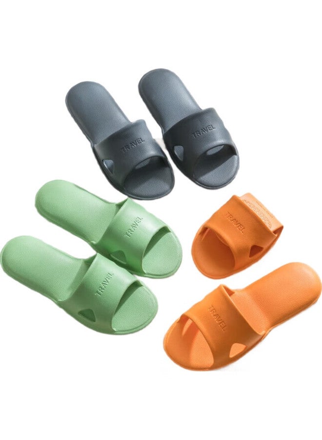 GUOLUOFEI (Guoluofei) Foldable Portable Slippers, Beach Shoes For Men And Women, Travel Sandals For Business Trips And Hotels, Green, Size 40-41 - Image 2