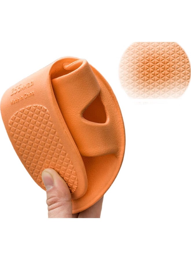 GUOLUOFEI (Guoluofei) Foldable Portable Slippers, Beach Shoes For Men And Women, Travel Sandals For Business Trips And Hotels, Green, Size 40-41 - Image 3