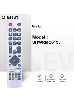 SHWRMC0133 SHWRMC0134 For Sharp Aquos Voice TV Remote Control 55BL3EA 65BL5EA LC-40BL3EA With Netflix Prime Voice Youtube Button