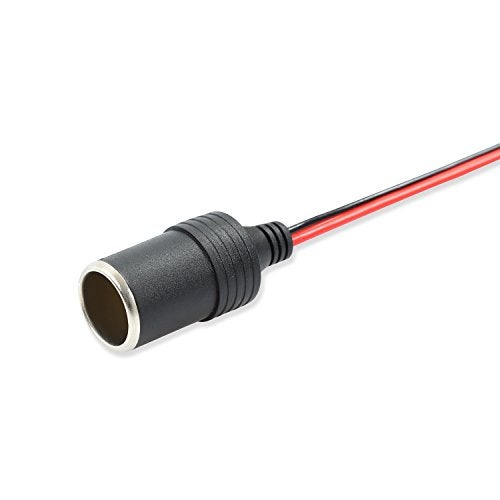 ELECTOP Car Charger Power Cigarette Lighter Female Socket Cable Plug Adapter - Image 3