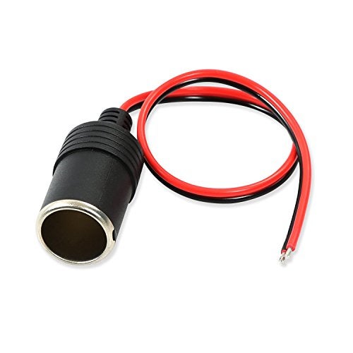 ELECTOP Car Charger Power Cigarette Lighter Female Socket Cable Plug Adapter - Image 1