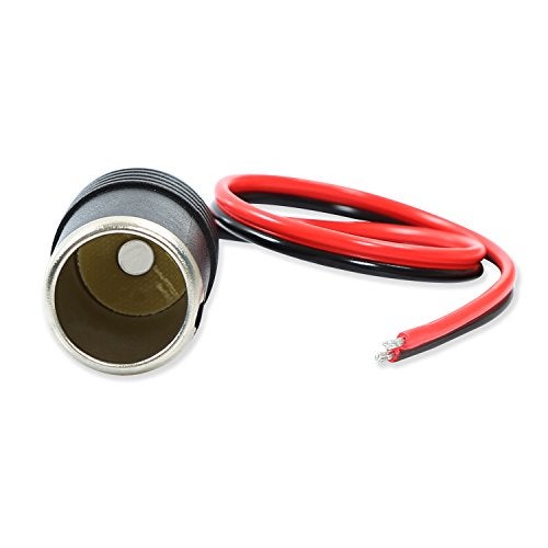 ELECTOP Car Charger Power Cigarette Lighter Female Socket Cable Plug Adapter - Image 5