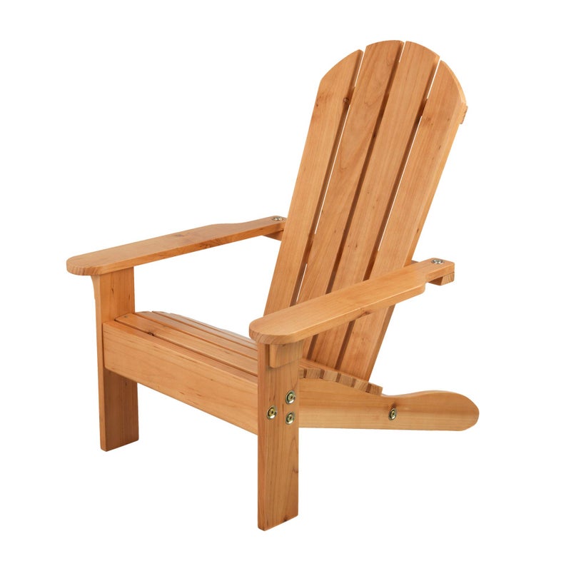 KidKraft Wooden Adirondack Children's Outdoor Chair, Kid's Patio Furniture, Honey, Gift for Ages 3-8 21.5 x 19.2 x 24.5 - Image 1