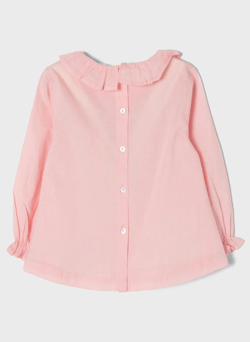 Zippy Infant Ruffle Detail T-Shirt