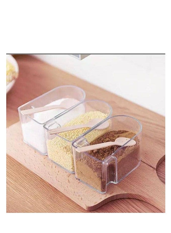 4-Tier 360 Degree Rotating Wall Mount Spice Rack Seasoning Storage Box Seasoning Rack Spice  - Image 4