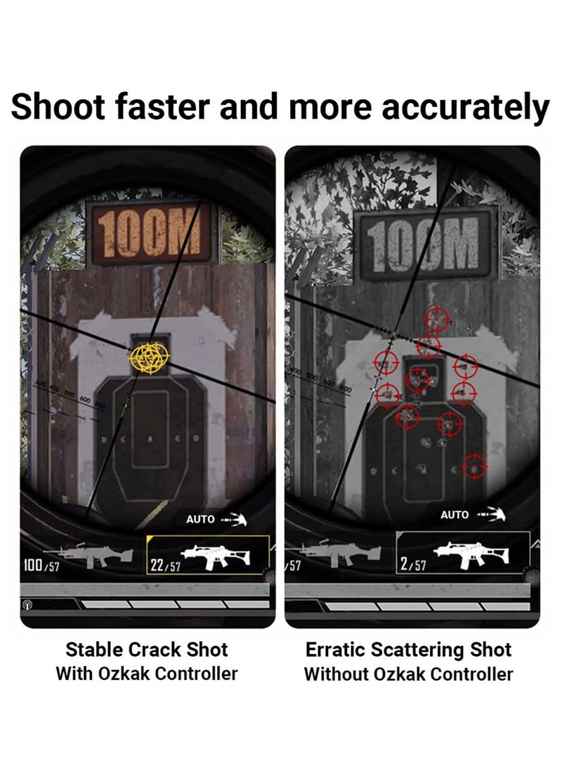 Ultimate PUBG Game Controller with Rapid Fire and 6-Finger Grip, Perfect Gamepad for iPad, Tablets and Android Devices - Image 4