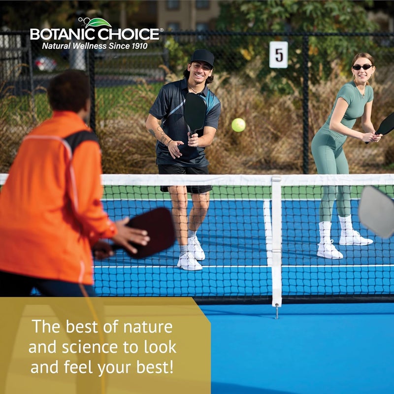 Botanic Choice Fast Act Joint Comfort with NEM Natural Eggshell Membrane Turmeric Curcumin Bioperine  White Willow Bark Supports Joint Health 60 500mg Capsules - Image 5