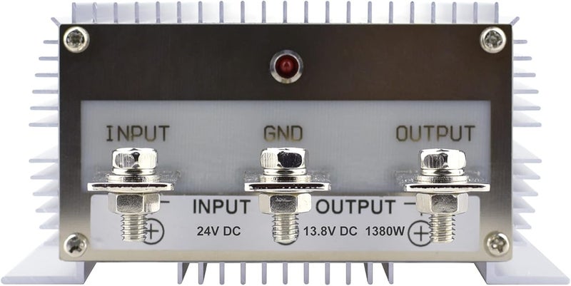 Cllena DC 24V Step Down to 13.8V 100A 1380W Converter Voltage Regulator, Waterproof DC/DC Voltage Reducer Buck Transformer Power Supply for Golf Cart - Image 4