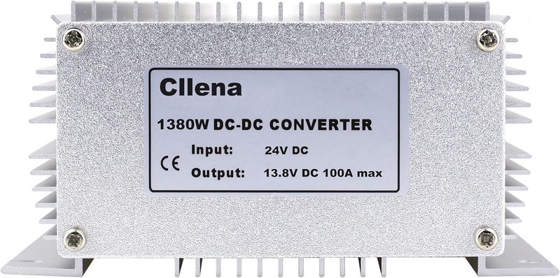 Cllena DC 24V Step Down to 13.8V 100A 1380W Converter Voltage Regulator, Waterproof DC/DC Voltage Reducer Buck Transformer Power Supply for Golf Cart - Image 5