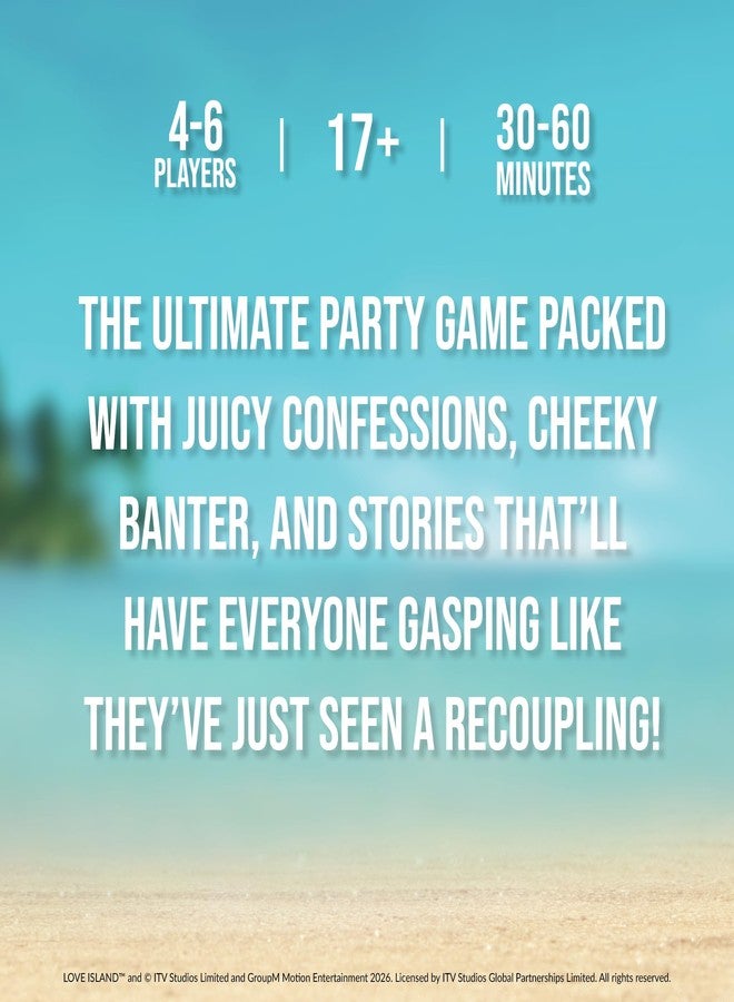 Never Have I Ever Love Island - Love Island Party Game - Uncover Secrets, Share Stories, and Clear Your Hand - The Classic Viral Hilarious and Funny Icebreaker for Adults, 3-6 Players, Ages 17+ - Image 4