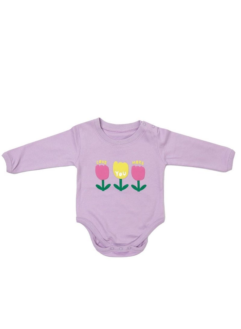 AIKO AIKO-Pack of 3 Multicolor Baby Body Suit-18-24M  - Image 3