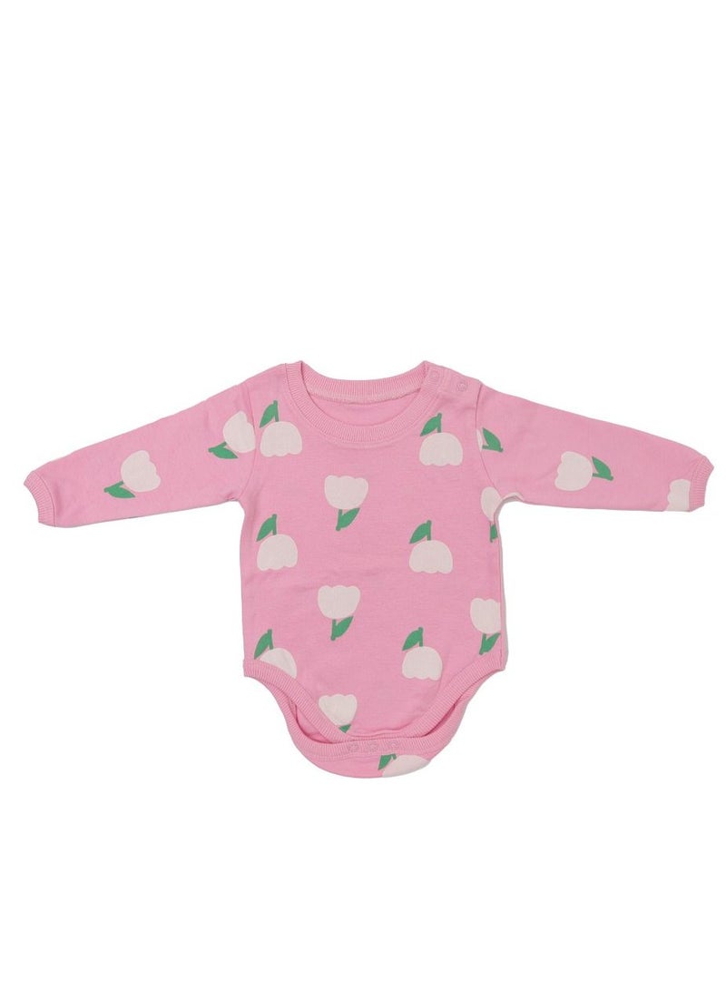 AIKO AIKO-Pack of 3 Multicolor Baby Body Suit-18-24M  - Image 5