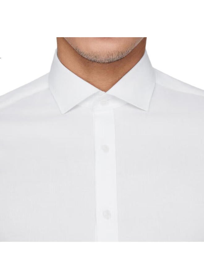 G2000 Men'S Clothing, Comfortable And Easy-Care, Fashionable Tailoring, Versatile For Commuting, Long-Sleeve Shirt, New As, White, M/05 - Image 1