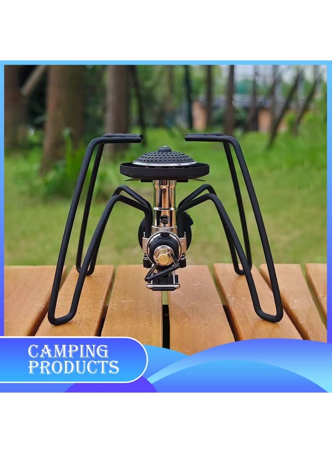 Manful Portable Camping Stove – Compact High-Efficiency Butane/Propane Gas Burner with Foldable Legs for Outdoor Cooking - Image 3