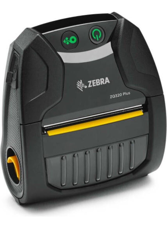 Zebra ZQ320 Plus Outdoor Direct Thermal Mobile Printer, Direct Thermal Print Technology, 4 IPS (102 mm/s) Print Speed, 203 DPI (8 dot/mm) Print Resolution, Bluetooth 4.1, Black | ZQ32-A0E04TE-00 - Image 2