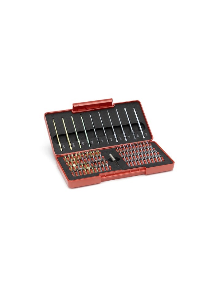 PB SWISS TOOLS - PB C6 992 PrecisionBits C 6.3 and E 6.3 (1/4″), Set in Stable ToolBox - Image 1
