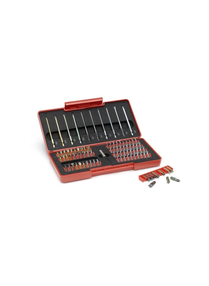 PB SWISS TOOLS - PB C6 992 PrecisionBits C 6.3 and E 6.3 (1/4″), Set in Stable ToolBox - Image 1