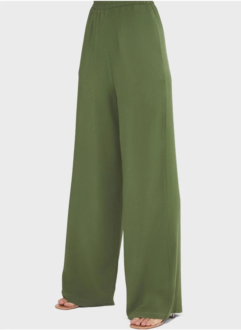 JUNE Blouse Trousers Viscose Set
