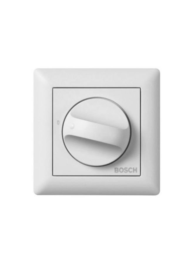 Bosch LBC 1401/10 – White 12W Volume Control Unit for Speakers and PA Systems