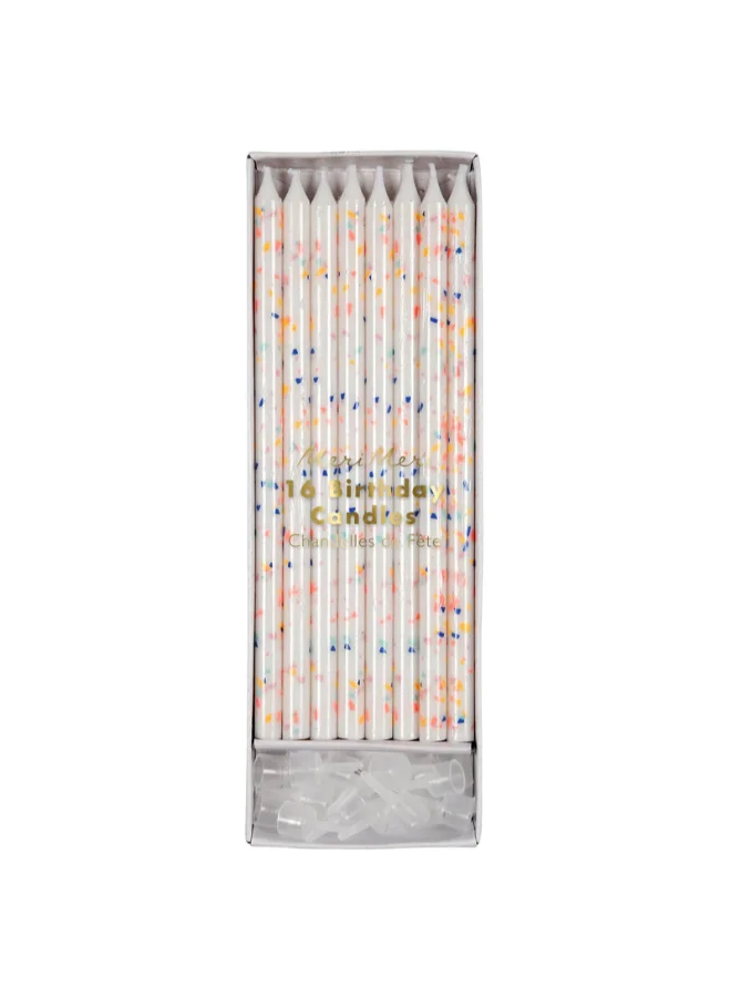 Meri Meri Multicolor Flecks Candles