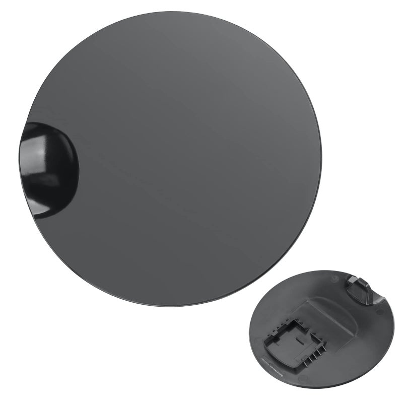 4L3Z9940526EAA Fuel Filler Gas Door Tank Black Gas Cover Cap Fuel filler gas door compatible with Ford F150 2004 2005 2006 2007 2008 Lincoln Mark LT 2006 2007 2008
