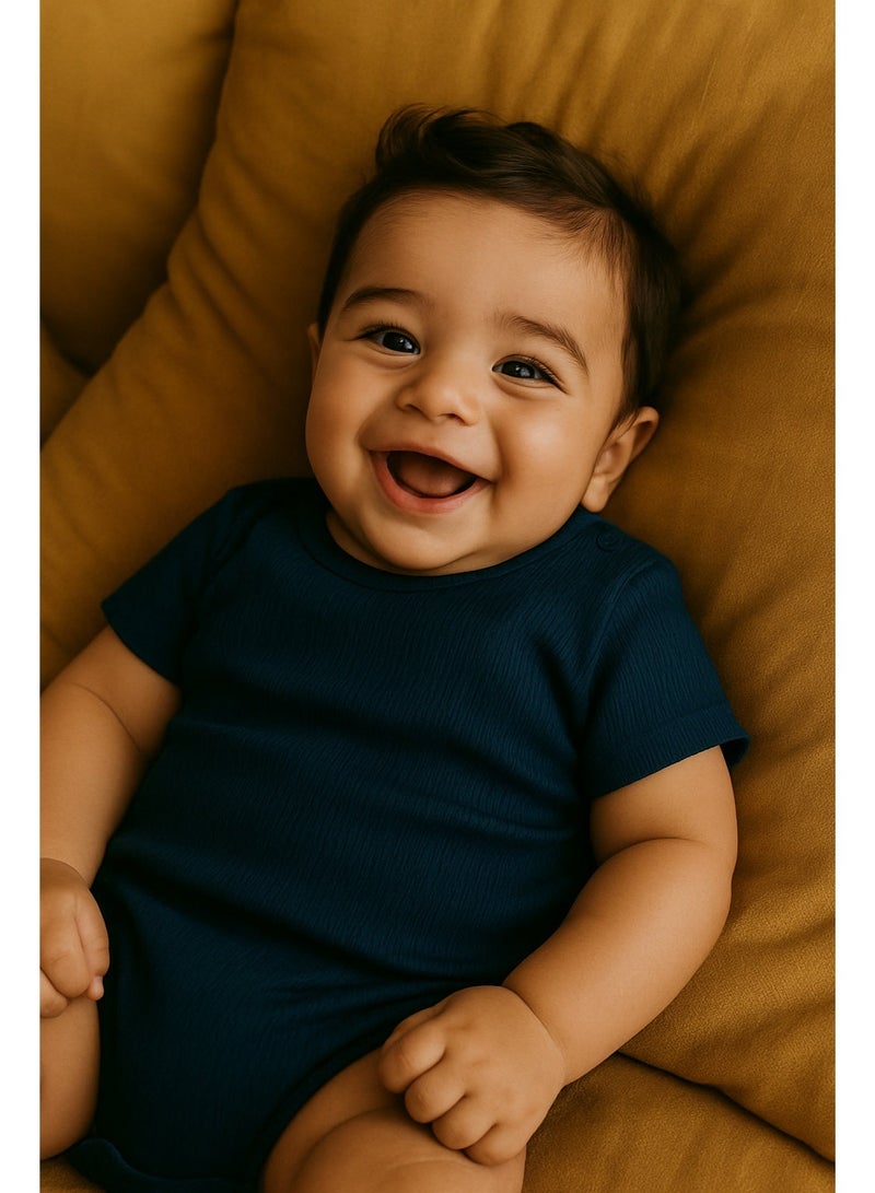 Oceakids Ribbed Bamboo Bodysuit - Image 1