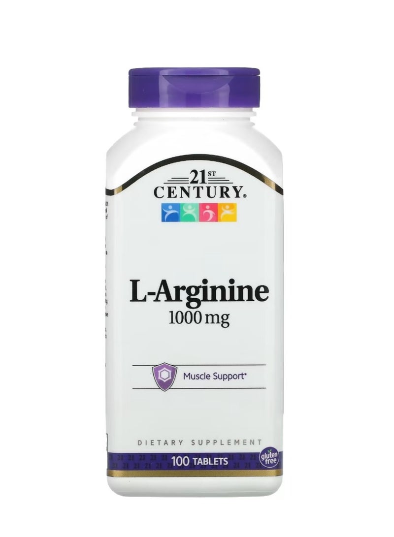 القرن الحادي والعشرون ل-أرجينين 1000 مجم 100 قرص - Image 1