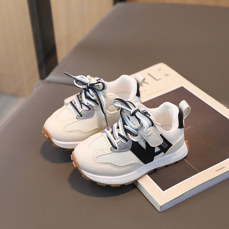 Mesh Sneakers Lightweight Flexible Sole Walking Shoes For Kids Indoor And Outdoor Activities - Image 3
