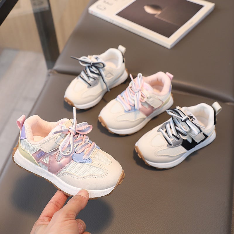 Mesh Sneakers Lightweight Flexible Sole Walking Shoes For Kids Indoor And Outdoor Activities - Image 2