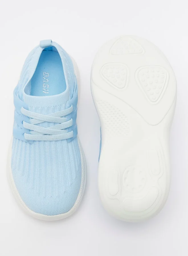 Dash Girls Textured Slip-On Sports Shoes