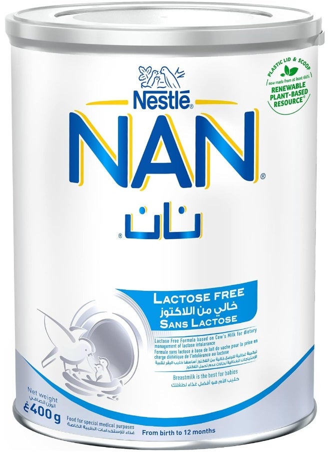 Nestle NAN Lactose Free, From 0 to 12 Months, 400g - pzsku/Z878C65C13DD7EB0A486EZ/45/_/1739556192/4881b6ab-9547-4b87-996a-a6e9b819bac7