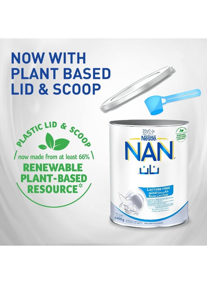 Nestle NAN Lactose Free, From 0 to 12 Months, 400g - pzsku/Z878C65C13DD7EB0A486EZ/45/_/1739556200/243694d9-96a3-4949-873d-cb02a9ce088d