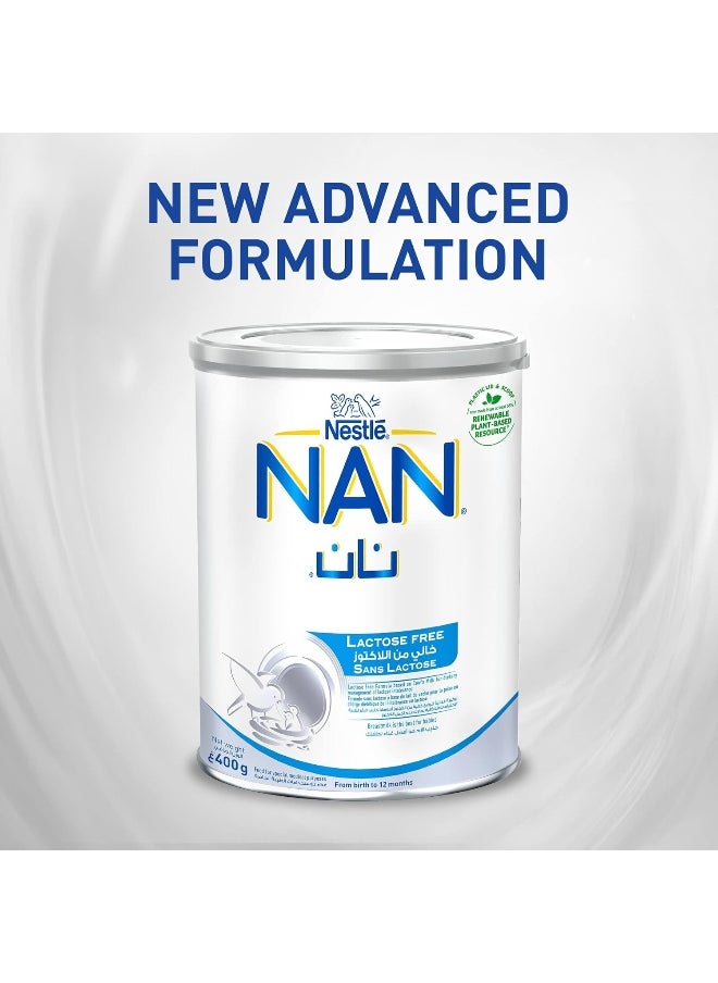 Nestle NAN Lactose Free, From 0 to 12 Months, 400g - pzsku/Z878C65C13DD7EB0A486EZ/45/_/1739556205/e1dbf3ae-07de-452f-96b9-d7200acb6083