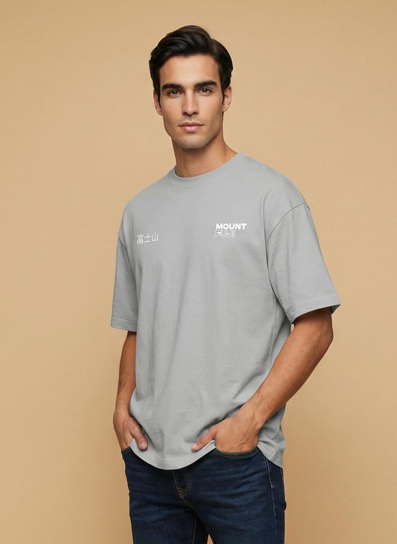 NOBERO Men Oversized Graphic Printed T-shirt - Image 4