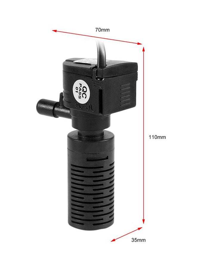 3 In 1 Aquarium Purifier Fish Tank Black/White - Image 5