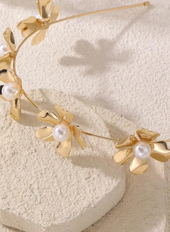 تايك تو Flower Embellished Headband