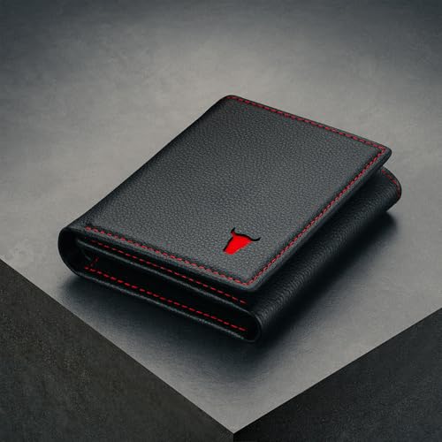 TORRO Leather Trifold Wallet – Premium Leather Trifold Slim Card Wallet for Men with 9 Card Slots and RFID Blocking - Image 2