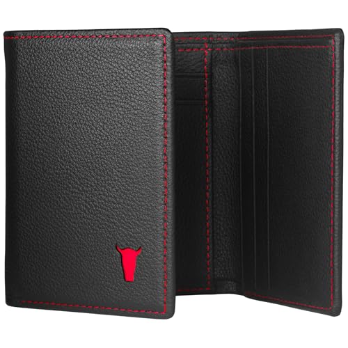 TORRO Leather Trifold Wallet – Premium Leather Trifold Slim Card Wallet for Men with 9 Card Slots and RFID Blocking - Image 1
