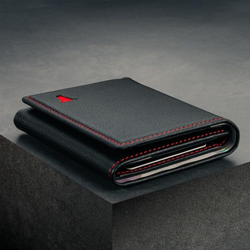 TORRO Leather Trifold Wallet – Premium Leather Trifold Slim Card Wallet for Men with 9 Card Slots and RFID Blocking - Image 5