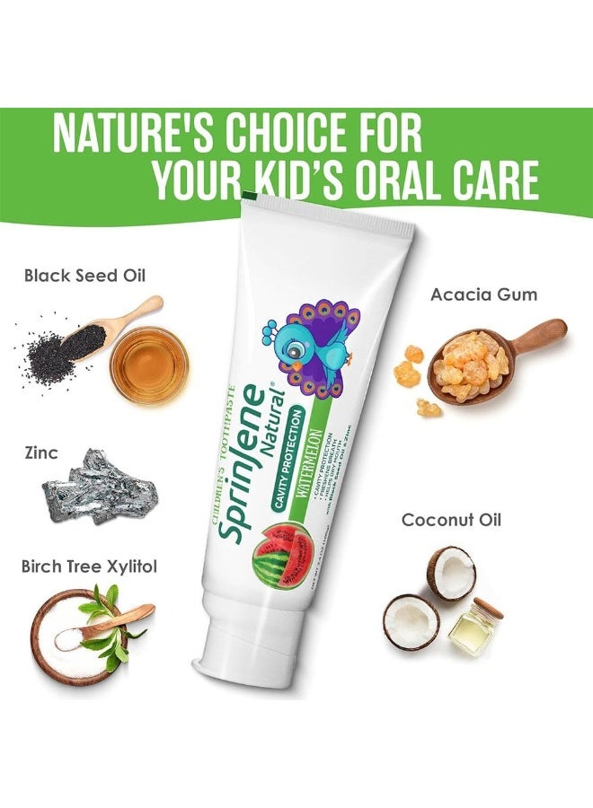 سبرين جين معجون أسنان سبرينجين للأطفال بنكهة البطيخ - 100 جم - Image 3