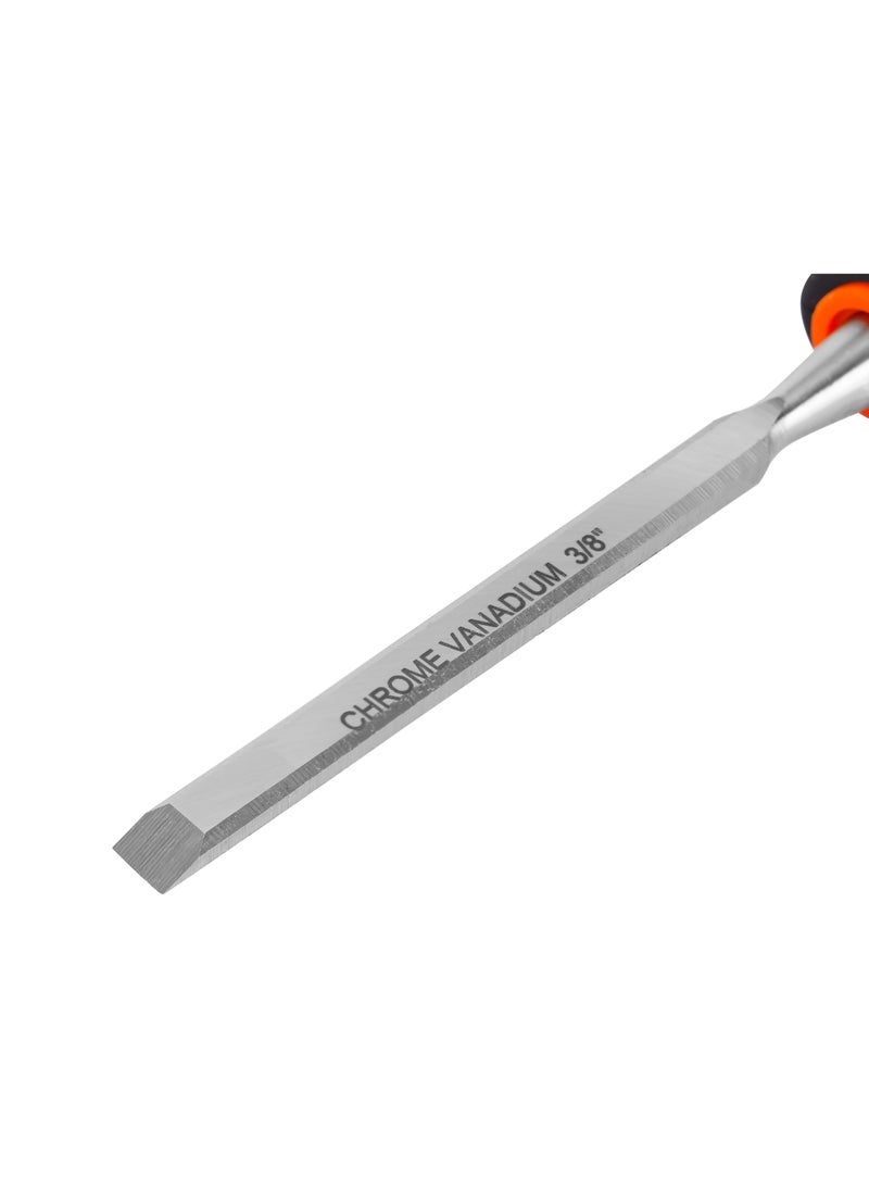 GEEPAS Geepas Toolz 3/8" Wood Chisel- GT59350, High-Quality Cr-V Construction, Induction Hardened, Equipped with TPR Handle, ight-Weight and Durable, Ideal for DIY, Home Improvement, General Repairs, Mainten  - Image 2
