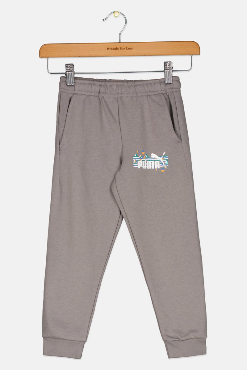 PUMA Kids Boy Sportswear Fit Sweatpants, Grey - Image 1