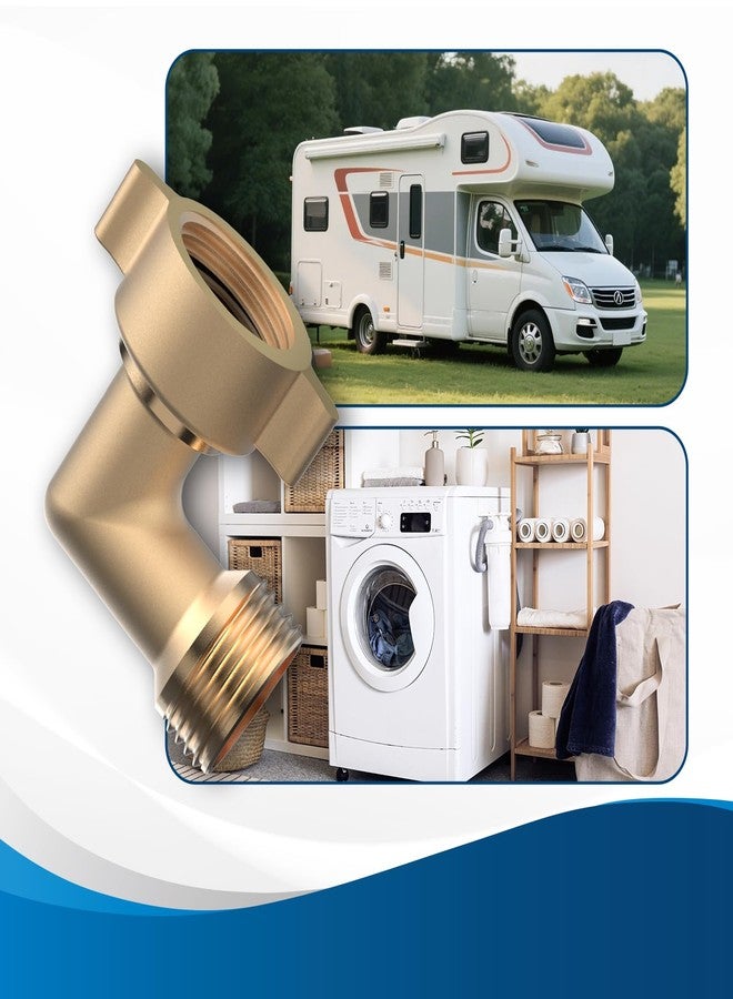 RVGUARD Elbow Water Hose Adapter, 90 Degree Garden Hose Elbow Connector, Eliminates Strain On RV Water Hose - Image 5
