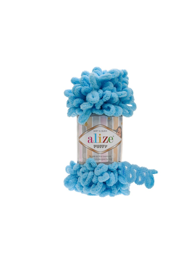 ALIZE PUFFY Yarn Turquoise