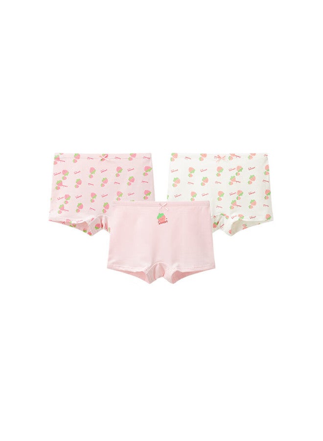Red Bean Hodo Children's Underwear Modal Cotton Boys And Girls Boxer Briefs Antibacterial Youth Shorts H5k4100 160 - Image 4