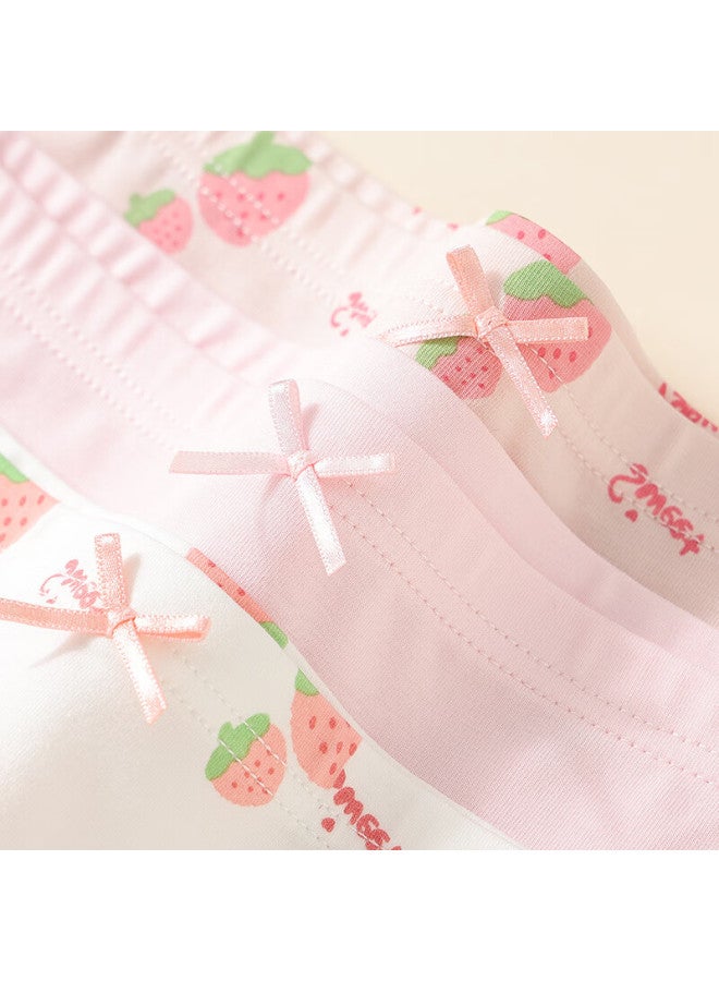 Red Bean Hodo Children's Underwear Modal Cotton Boys And Girls Boxer Briefs Antibacterial Youth Shorts H5k4100 160 - Image 2