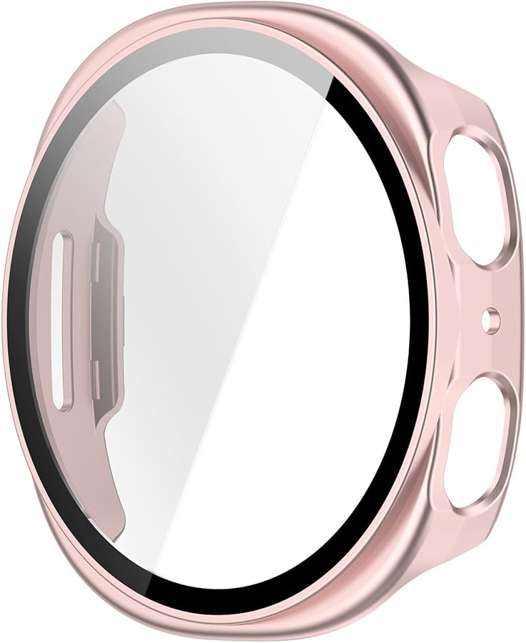 Shockproof Protective Cover With Tempered Glass For Watch 8 44mm Touch Sensitivity - Image 2