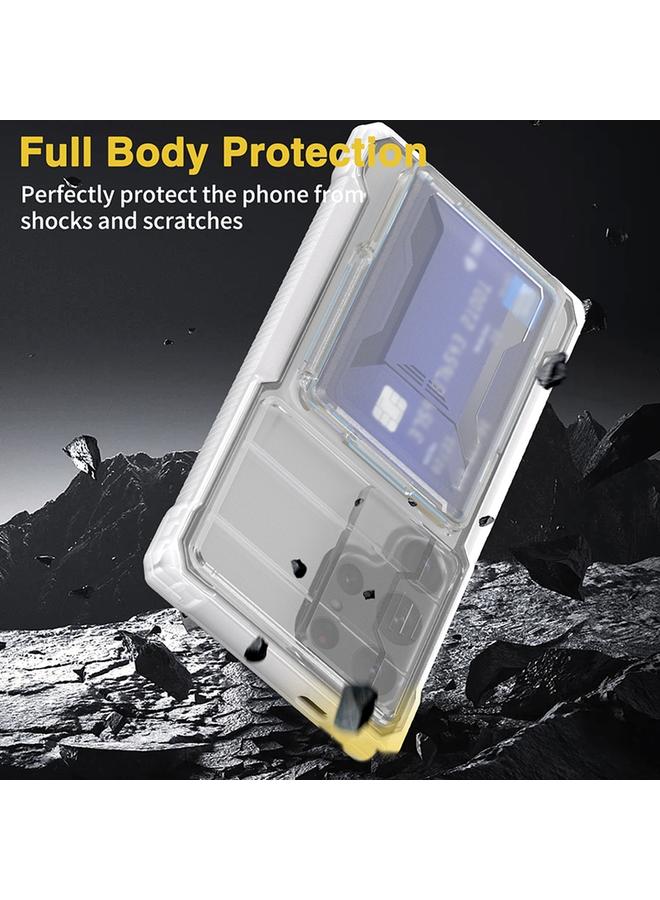 S-TOP Case For Samsung Galaxy S24 Ultra 5G Full Coverage Phone Case with Holder / Card Slot - Image 5