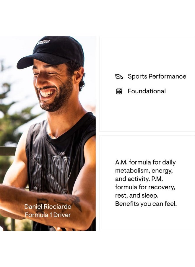 Thorne - Research Multivitamin Elite A.M. And P.M. Formula To Support A Highperformance Nutrition Program 180 Capsules - Image 1